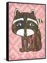 Radly Raccoon-Ashley Sta Teresa-Framed Stretched Canvas