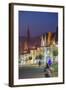 Radnicne Square at Dusk, Bardejov, UNESCO World Heritage Site, Presov Region, Slovakia, Europe-Ian Trower-Framed Photographic Print