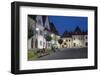 Radnicne Square at Dusk, Bardejov, UNESCO World Heritage Site, Presov Region, Slovakia, Europe-Ian Trower-Framed Photographic Print