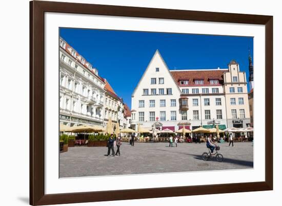 Raekoja Plats (Town Hall Square), Old Town of Tallinn, Estonia, Baltic States, Europe-Nico Tondini-Framed Photographic Print