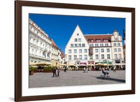 Raekoja Plats (Town Hall Square), Old Town of Tallinn, Estonia, Baltic States, Europe-Nico Tondini-Framed Photographic Print