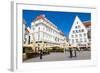 Raekoja Plats (Town Hall Square), Old Town of Tallinn, Estonia, Baltic States, Europe-Nico Tondini-Framed Photographic Print