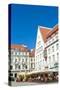 Raekoja Plats (Town Hall Square), Old Town of Tallinn, Estonia, Baltic States, Europe-Nico Tondini-Stretched Canvas