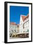 Raekoja Plats (Town Hall Square), Old Town of Tallinn, Estonia, Baltic States, Europe-Nico Tondini-Framed Photographic Print