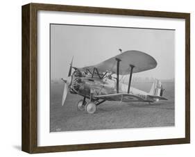 RAF "Bristol" Bulldog Fighter Plane-null-Framed Photographic Print
