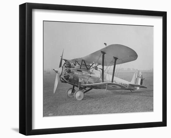 RAF "Bristol" Bulldog Fighter Plane-null-Framed Photographic Print