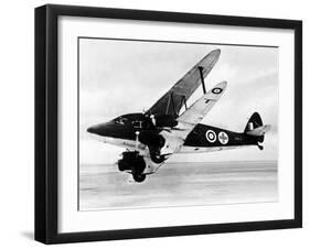 Raf De Havilland Dragon Rapide Dominie Configured as an Air Ambulance During WW2, 1942-null-Framed Premium Photographic Print