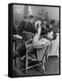 RAF Pilots Relaxing at a Rehabilitation Center-Hans Wild-Framed Stretched Canvas