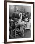 RAF Pilots Relaxing at a Rehabilitation Center-Hans Wild-Framed Photographic Print