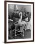 RAF Pilots Relaxing at a Rehabilitation Center-Hans Wild-Framed Photographic Print