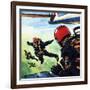 RAF Sky-Divers-Wilf Hardy-Framed Giclee Print