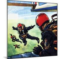 RAF Sky-Divers-Wilf Hardy-Mounted Giclee Print