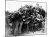 Raf Squadron with their Dog-Associated Newspapers-Mounted Photo