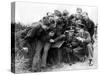 Raf Squadron with their Dog-Associated Newspapers-Stretched Canvas