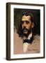 Rafael Altamira y Crevea', 1886, Spanish School, Oil on canvas, 55,5 cm x 41 cm-Joaquin Sorolla-Framed Premium Giclee Print