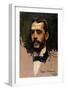 Rafael Altamira y Crevea', 1886, Spanish School, Oil on canvas, 55,5 cm x 41 cm-Joaquin Sorolla-Framed Premium Giclee Print