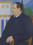 Portrait of Joseph Stella, 1921-Rafael Sala-Stretched Canvas