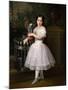 Rafaela Flores Calderón As a Girl, Middle 19th Century, Spanish School-Antonio Maria Esquivel-Mounted Premium Giclee Print