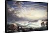 Rafe's Chasm, Gloucester, Massachusetts, 1853-Frederic Edwin Church-Framed Stretched Canvas