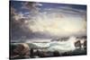 Rafe's Chasm, Gloucester, Massachusetts, 1853-Frederic Edwin Church-Stretched Canvas