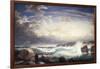 Rafe's Chasm, Gloucester, Massachusetts, 1853-Frederic Edwin Church-Framed Giclee Print