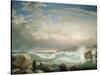 Rafe's Chasm, Gloucester, Massachusetts-Fitz Hugh Lane-Stretched Canvas