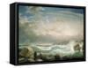 Rafe's Chasm, Gloucester, Massachusetts-Fitz Hugh Lane-Framed Stretched Canvas