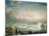 Rafe's Chasm, Gloucester, Massachusetts-Fitz Hugh Lane-Mounted Giclee Print