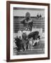 Rafer Johnson in Decathlon Broad Jump in Olympics-James Whitmore-Framed Premium Photographic Print