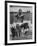 Rafer Johnson in Decathlon Broad Jump in Olympics-James Whitmore-Framed Premium Photographic Print