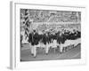 Rafer Johnson Leading USA Athletes During the Opening Day. 1960 Olympics. Rome, Italy-Mark Kauffman-Framed Premium Photographic Print