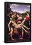 Raffael Entombment of Christ Art Print Poster-null-Framed Poster