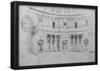 Raffael (Interior of the Pantheon in Rome) Art Poster Print-null-Framed Poster