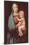 Raffael (Madonna del Granduca, Scene: Mary with Christ Child) Art Poster Print-null-Mounted Poster