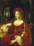 Portrait of the Vicereine of Naples, Isabel De Cardona De Requesens-Raffael School-Mounted Giclee Print