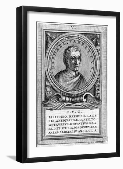 Raffaele Fabretti-Gioivanni Battista Sintes-Framed Art Print