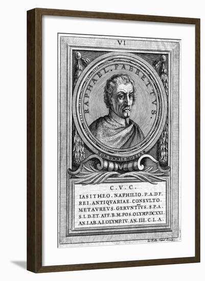 Raffaele Fabretti-Gioivanni Battista Sintes-Framed Art Print