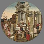 The Adoration of the Magi, C.1495-Raffaello Botticini-Mounted Giclee Print