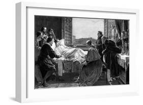 Raffaello's Deathbed-H O'Neil-Framed Art Print