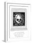Raffaello's Skull-null-Framed Art Print