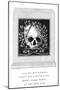 Raffaello's Skull-null-Mounted Art Print