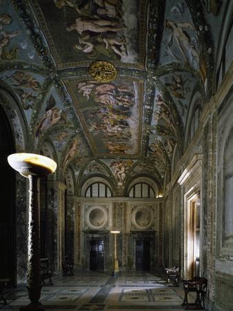 Loggia of Cupid and Psyche with Fresco Cycle Stories of Cupid and Psyche