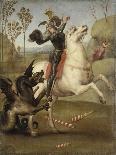 Saint Georges luttant avec le dragon-Raffaello Sanzio-Giclee Print