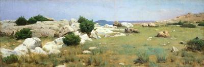 Pasture in the Mountains-Raffaello Sernesi-Giclee Print