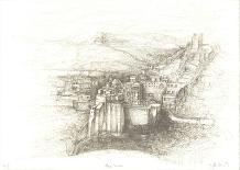 The Castle in the Valley-Raffi Kaiser-Lithograph