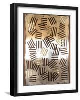 Raffia Palm I-Vanna Lam-Framed Art Print