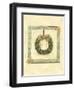 Raffia Wreath I-Tara Friel-Framed Art Print