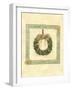 Raffia Wreath I-Tara Friel-Framed Art Print