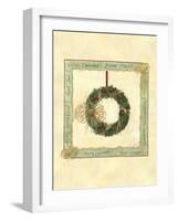 Raffia Wreath II-Tara Friel-Framed Art Print