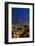 Raffles Hotel at Night and Skyline, Singapore, Asia-Alain Evrard-Framed Photographic Print